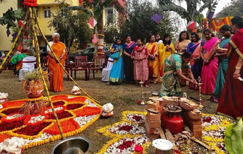 INDE DU SUD AVEC LA FETE DE PONGAL